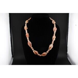 Vintage/Antique 835 Silver European Chain with Pink/Peach Colored Banded Agate